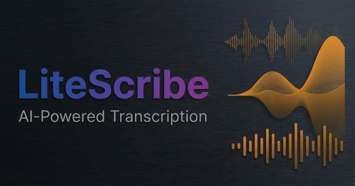 LiteScribe Screenshot